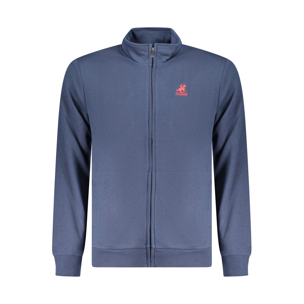 U.S. Grand Polo Blue Cotton Men's Sweatshirt
