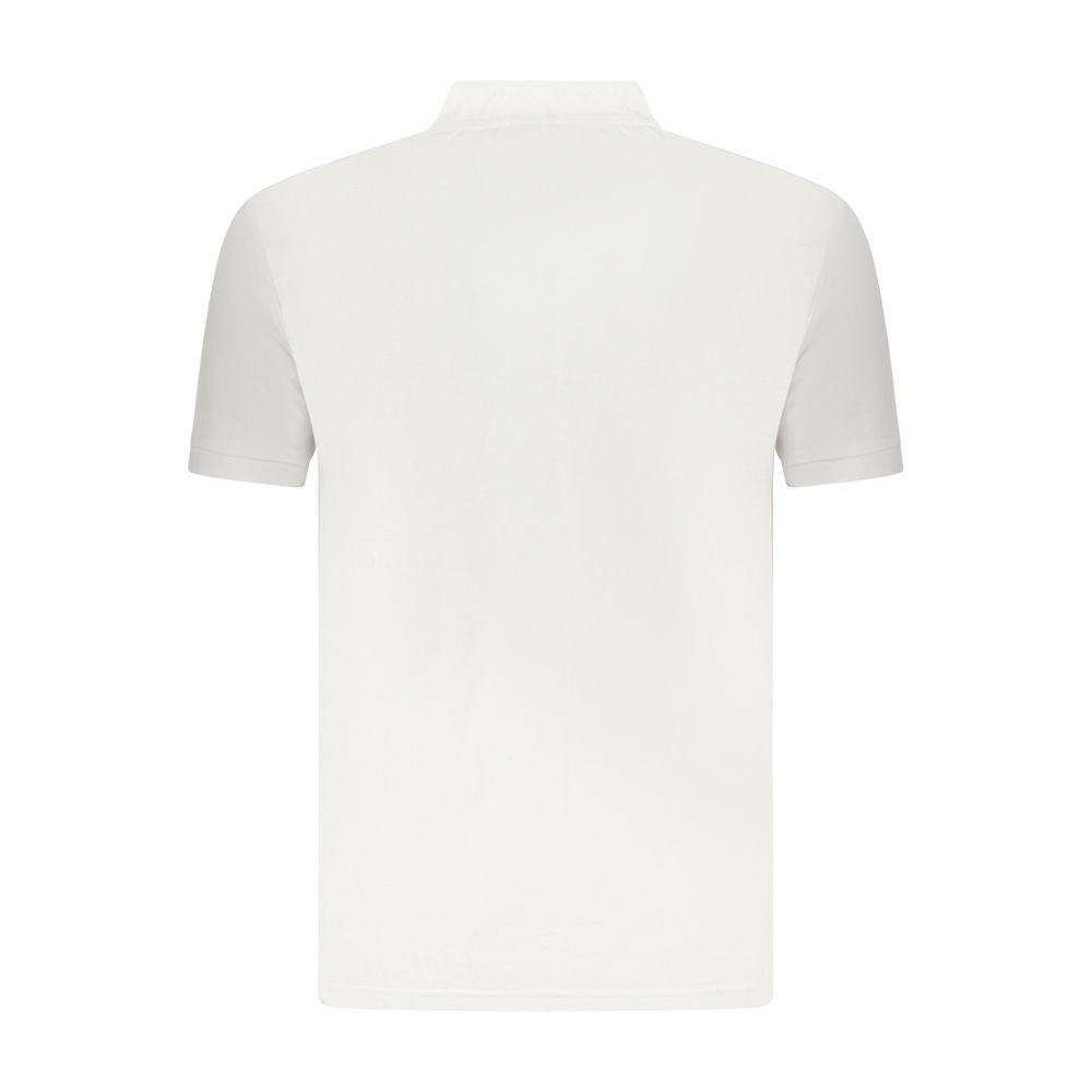 U.S. Grand Polo White Cotton Men's Polo Shirt