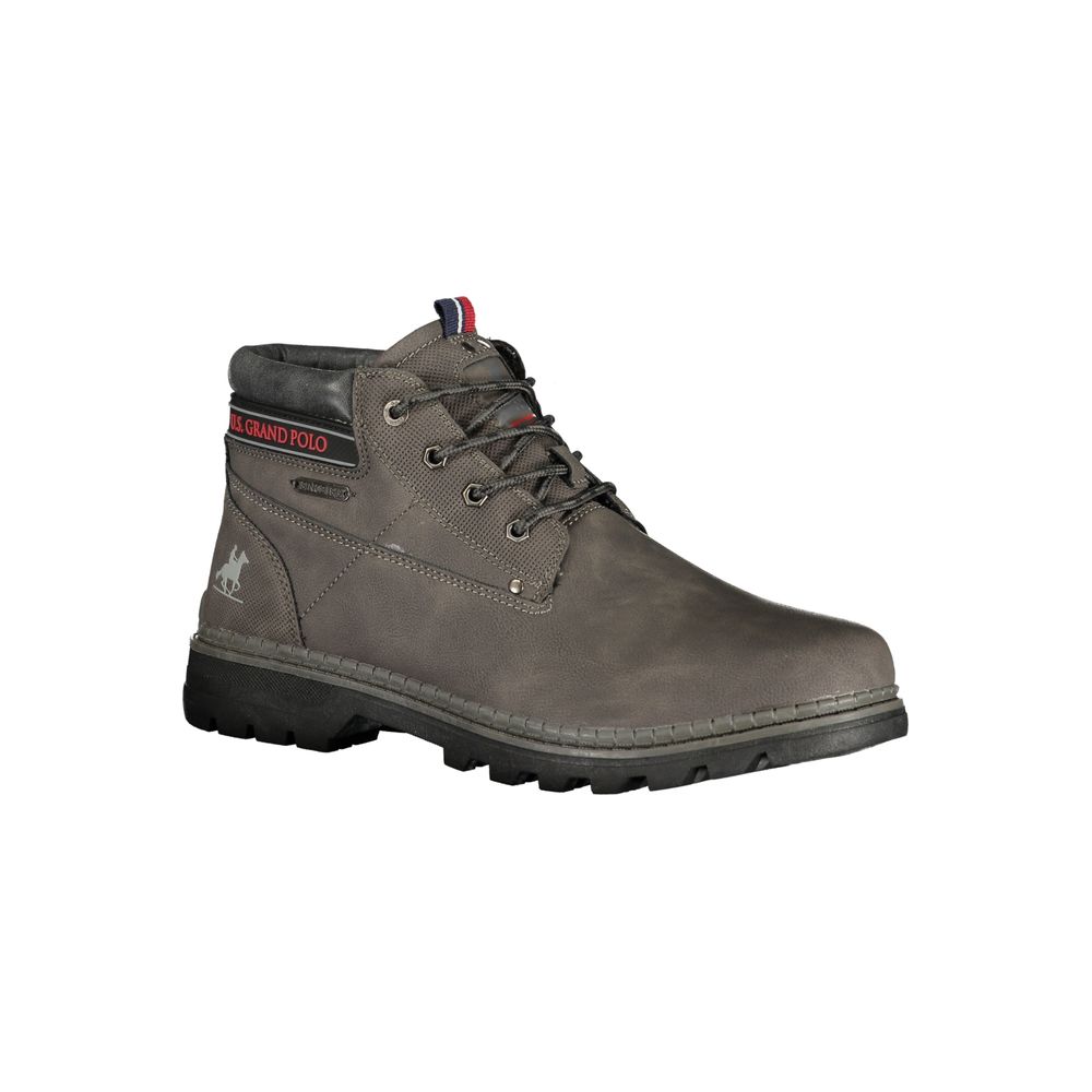 U.S. Grand Polo Grigio Polyurethane Men Ankle Boot