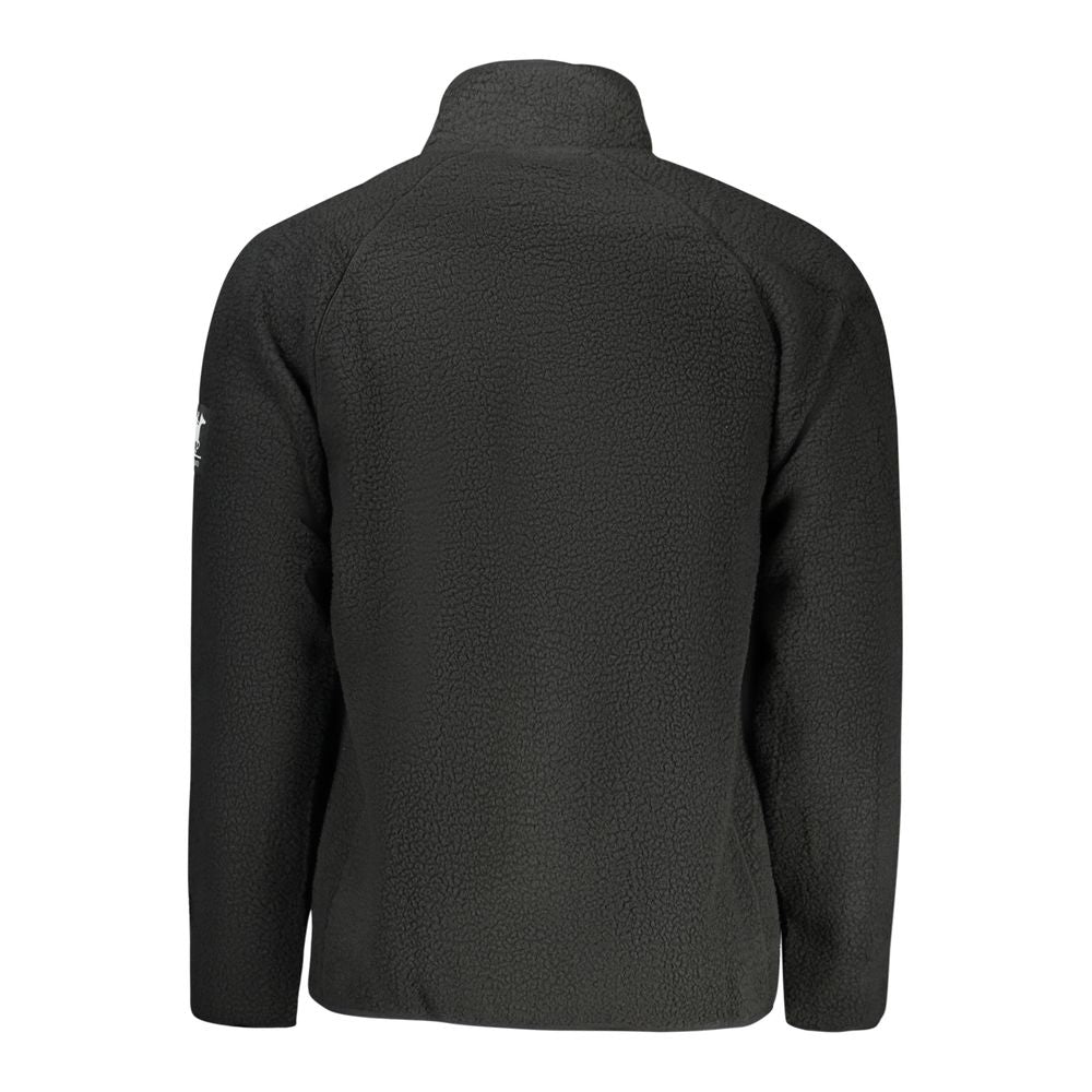 U.S. Grand Polo Black Polyester Men's Sweatshirt