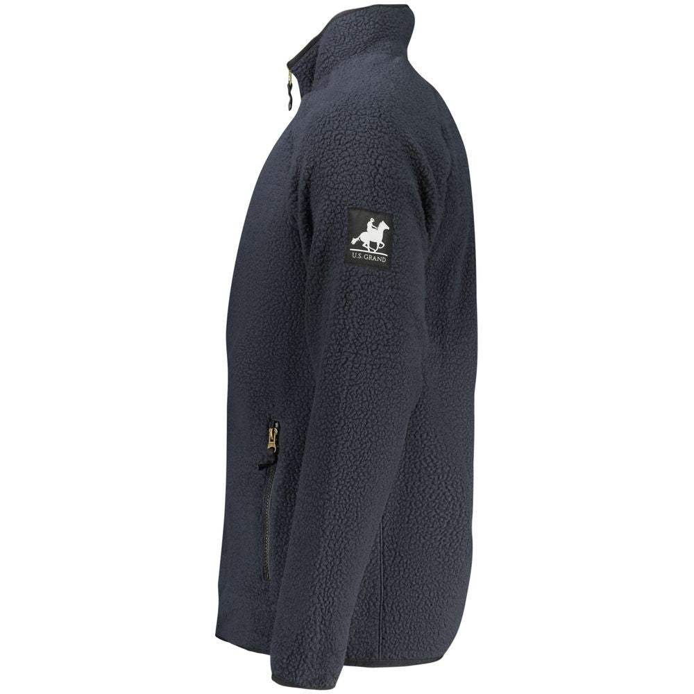 U.S. Grand Polo Blu Polyester Men Sweatshirt