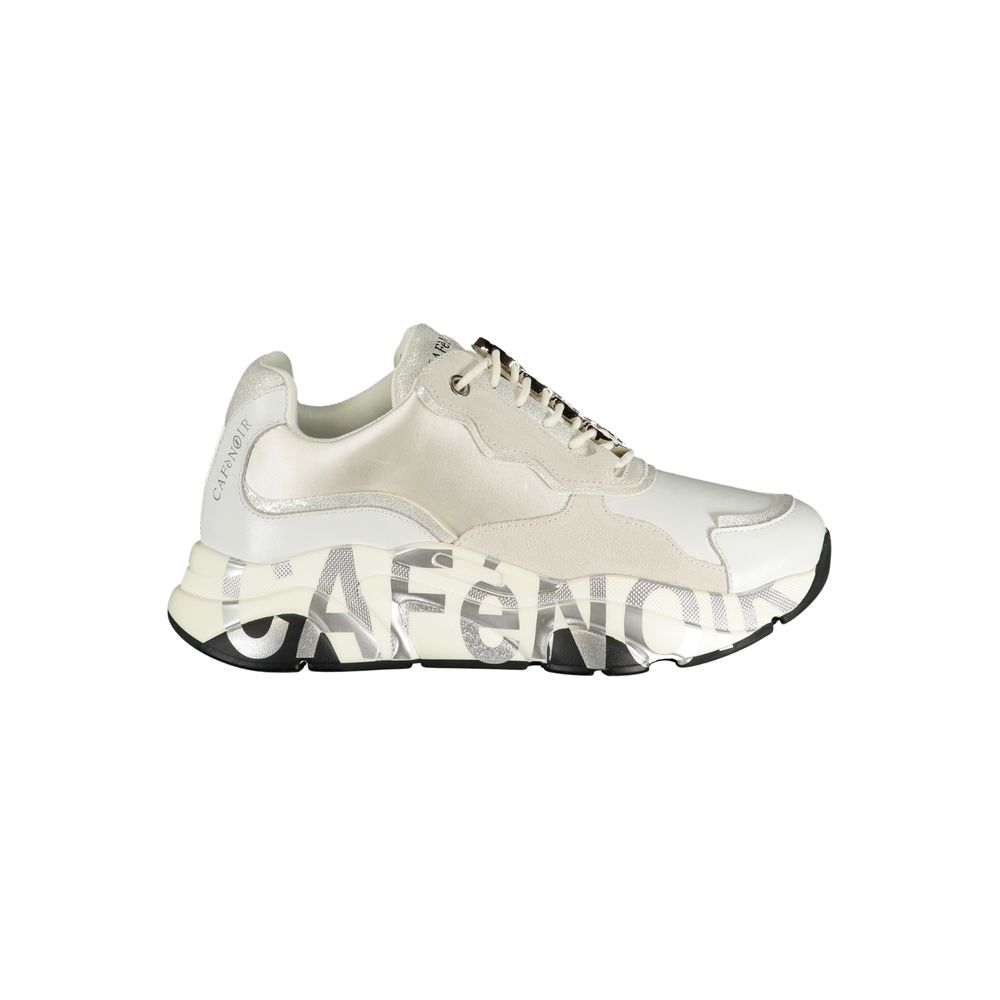 Cafenoir Bianco Polyurethane Women Sneaker