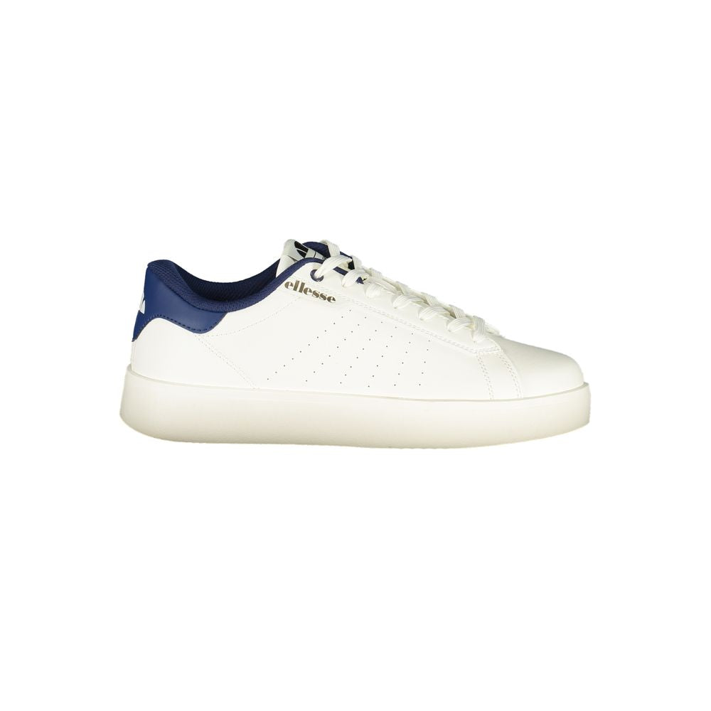 Ellesse White Polyurethane Men's Sneaker