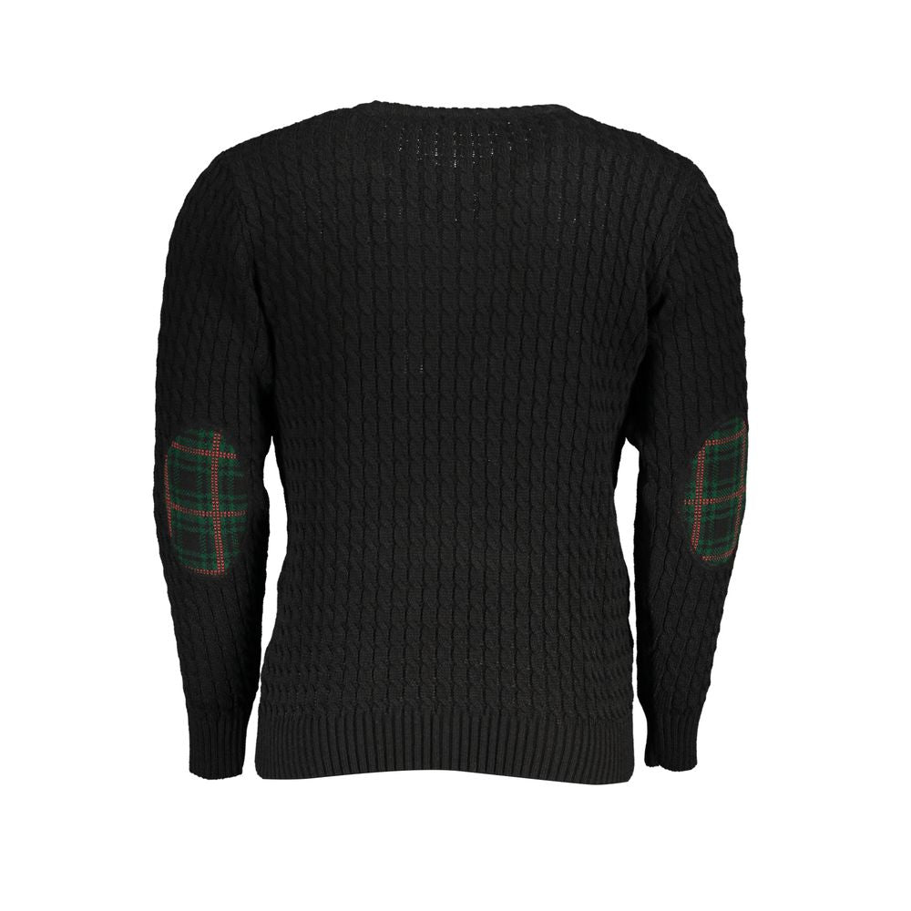 U.S. Grand Polo Nero Acrilico Men Sweater