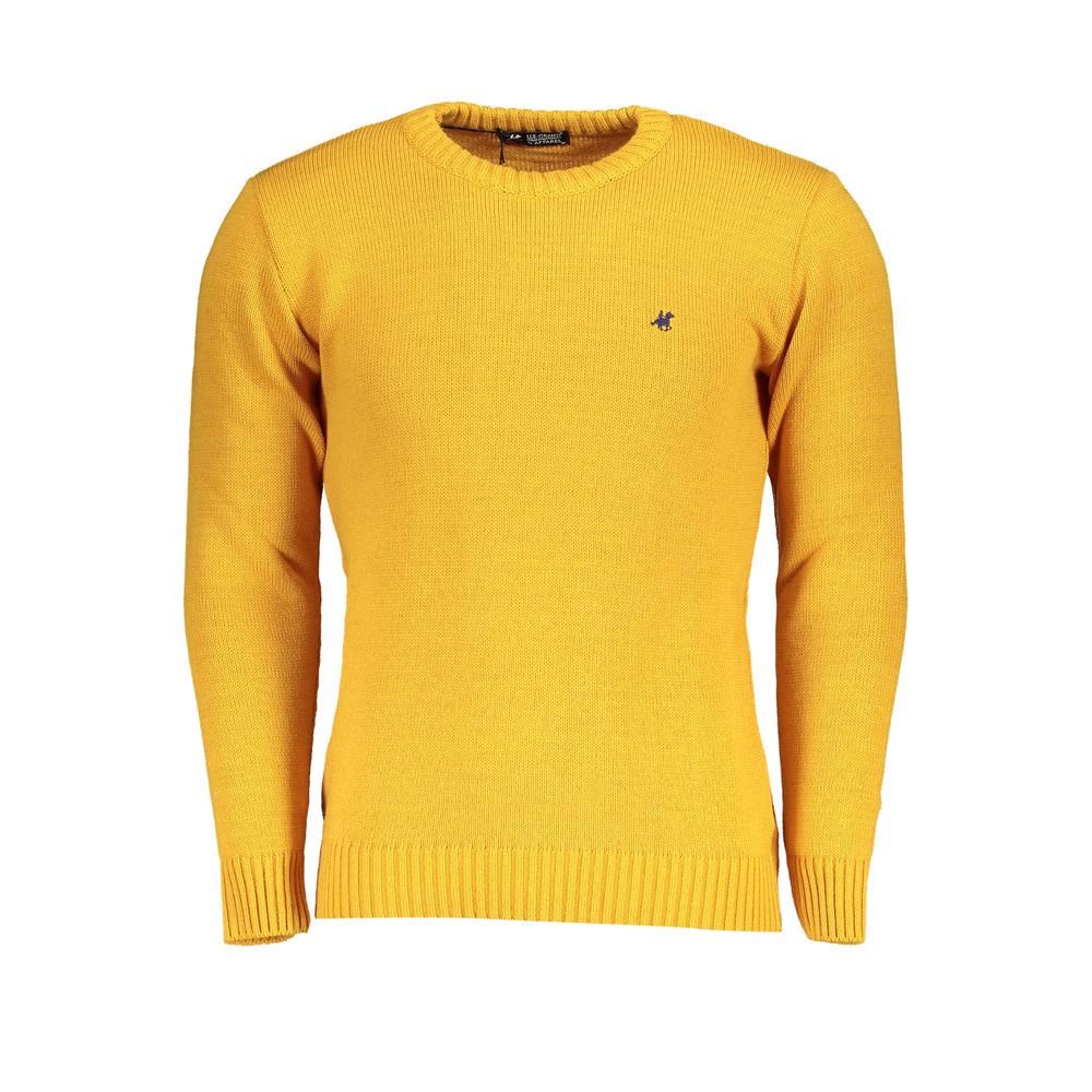 U.S. Grand Polo Yellow Acrylic Men Sweater
