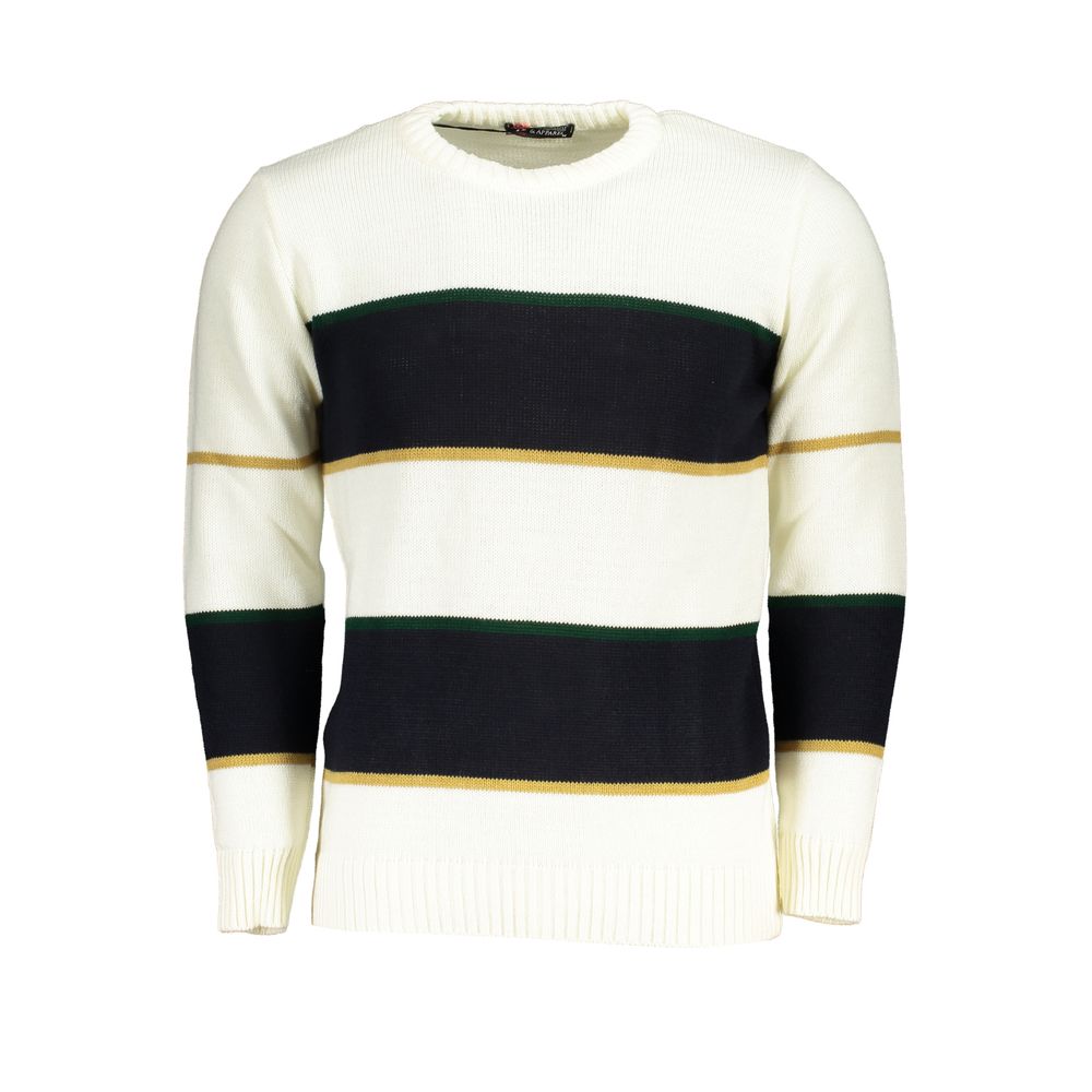 U.S. Grand Polo White Acrylic Men Sweater
