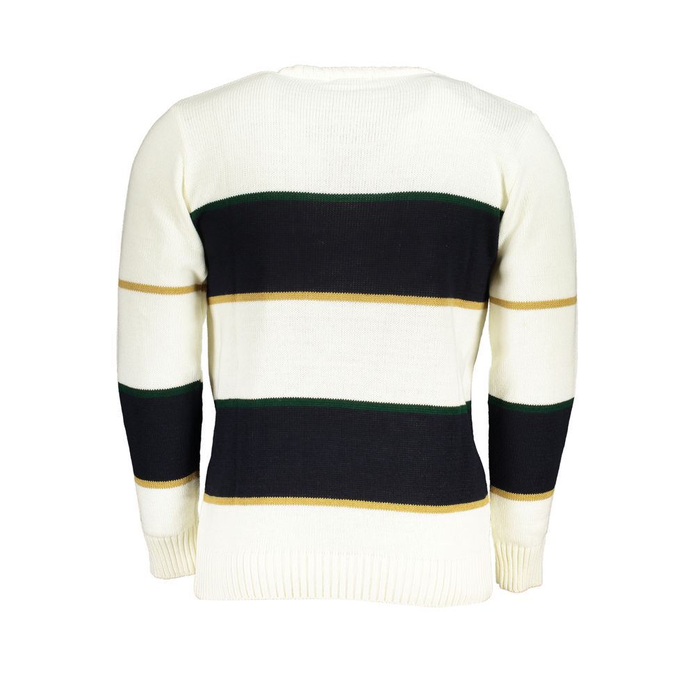 U.S. Grand Polo White Acrylic Men Sweater