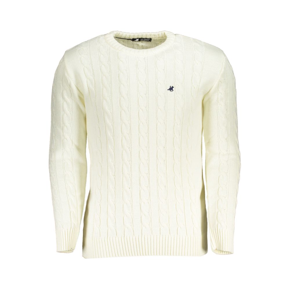 U.S. Grand Polo Bianco Acrylic Men Sweater