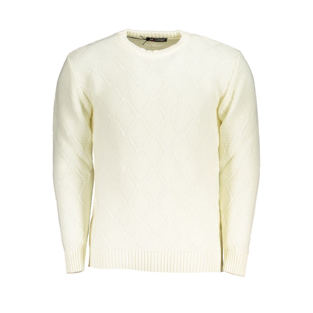 U.S. Grand Polo Bianco Acrylic Men Sweater