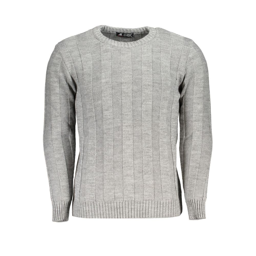 U.S. Grand Polo Grigio Acrylic Men Sweater