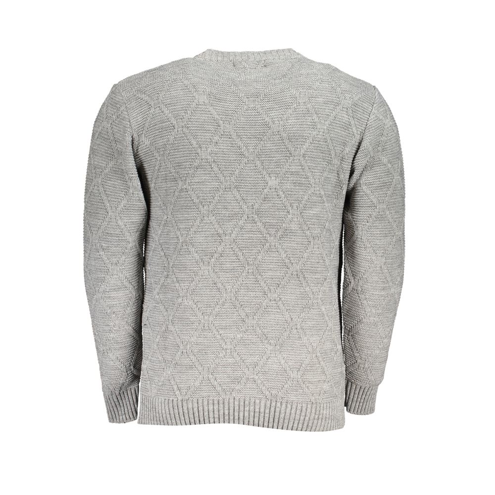 U.S. Grand Polo Grigio Acrylic Men Sweater