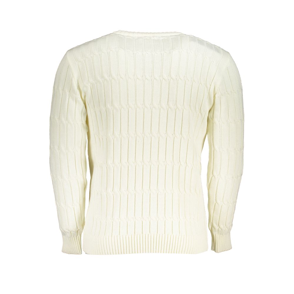 U.S. Grand Polo Bianco Acrylic Men Sweater