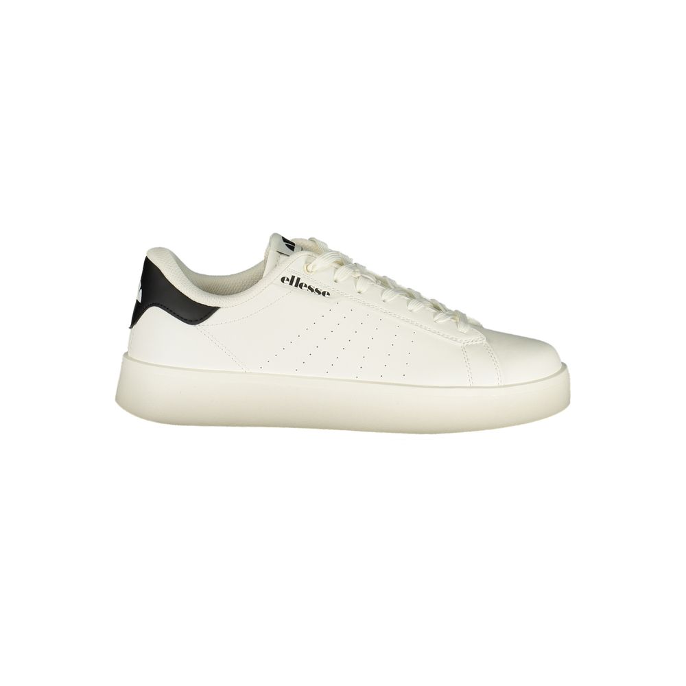 Ellesse Bianco Polyurethane Men Sneaker