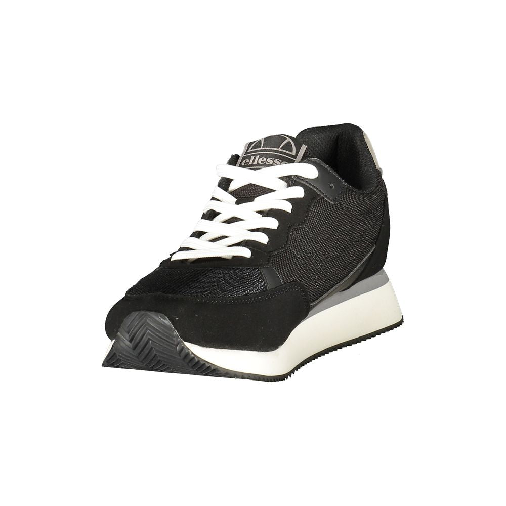 Ellesse Black Polyester Men Sneaker