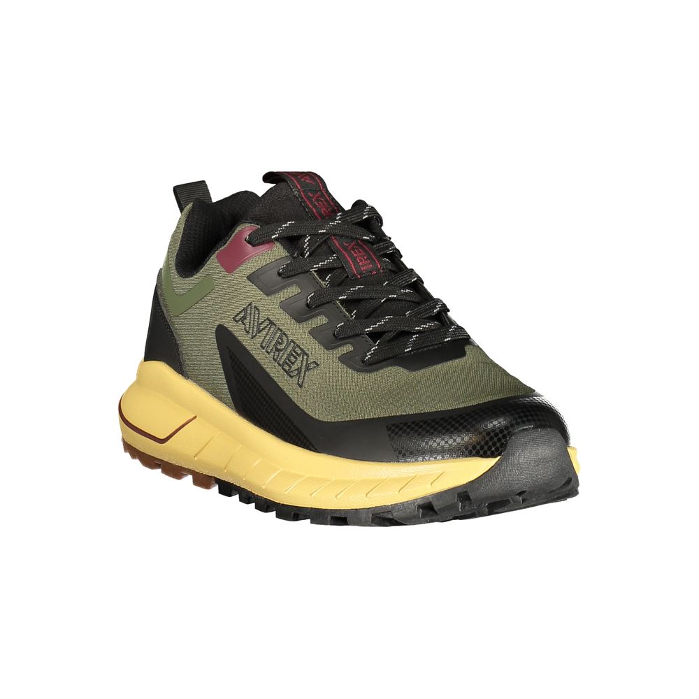 Avirex Verde Poliestere Men Sneaker