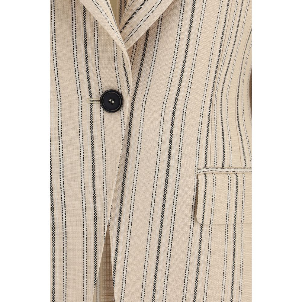 Dolce & Gabbana Multicolor Viscose Full-Length Jacket