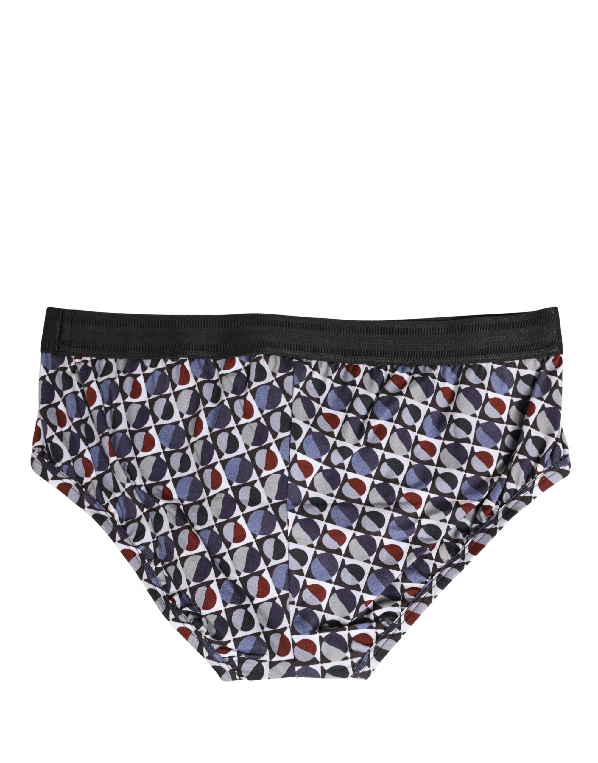 Dolce & Gabbana Multicolor Patterned Men Brando Brief Underwear