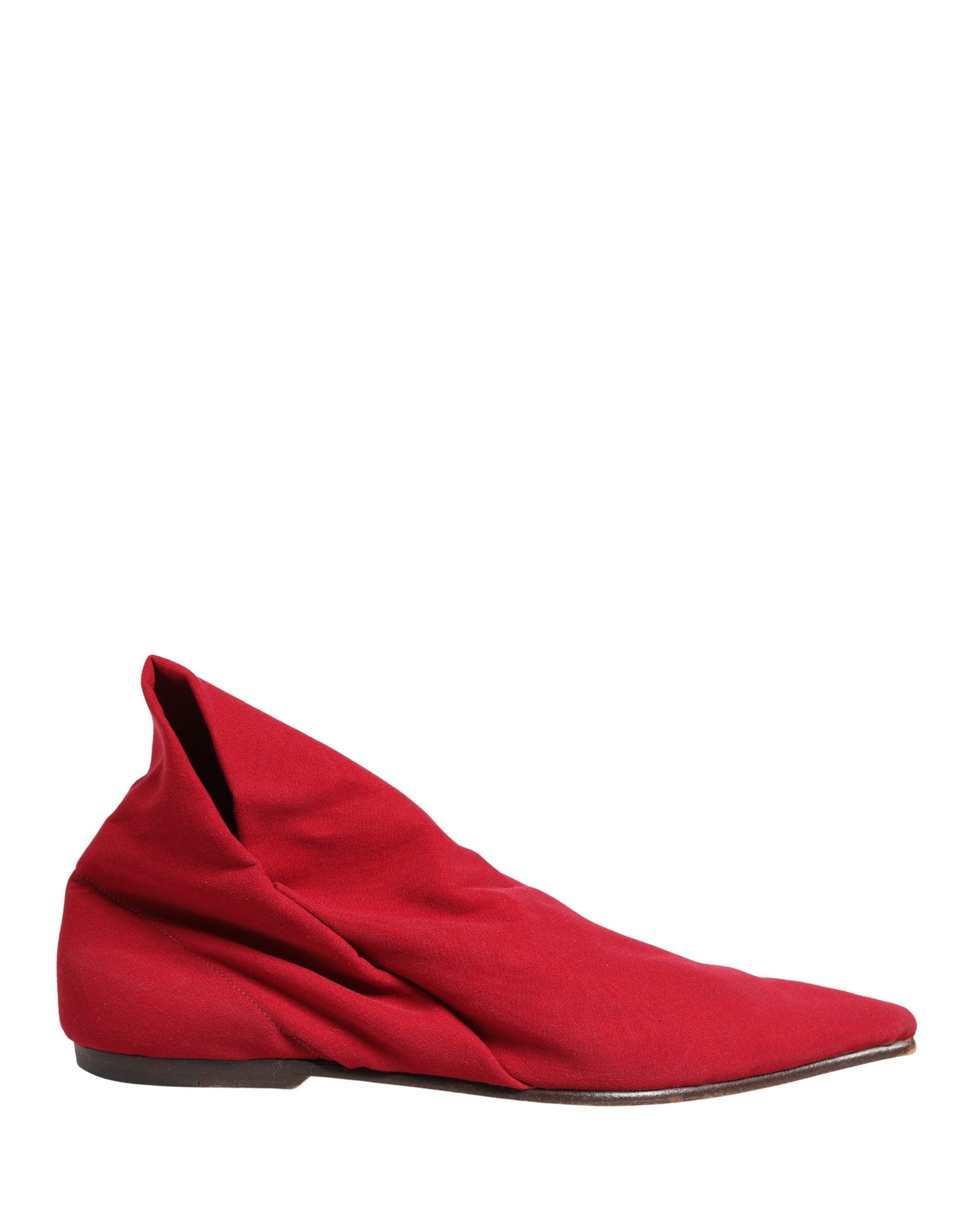 Dolce & Gabbana Red Suede Ankle Boots Shoes