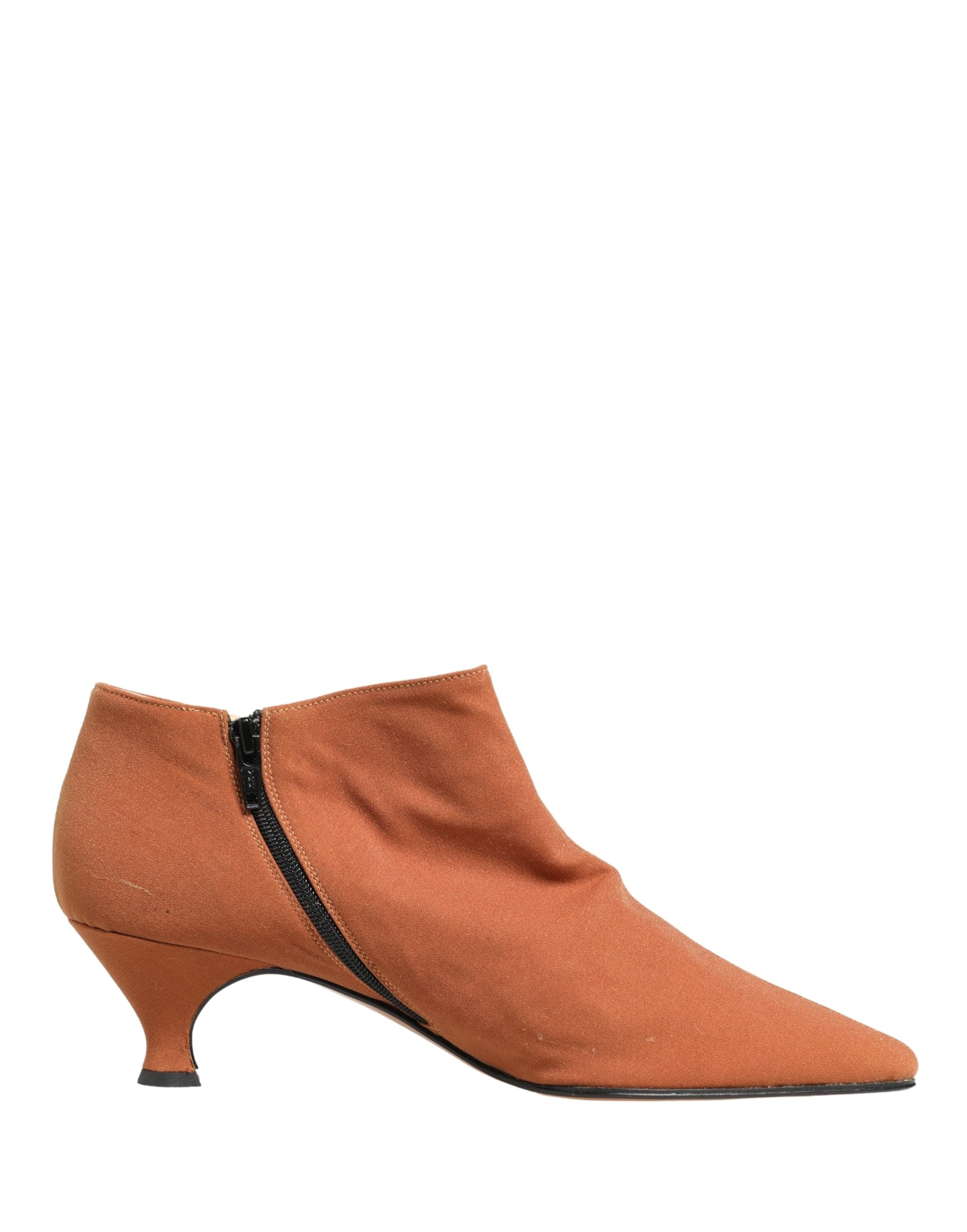 Dolce & Gabbana Brown Suede Ankle Boots Shoes