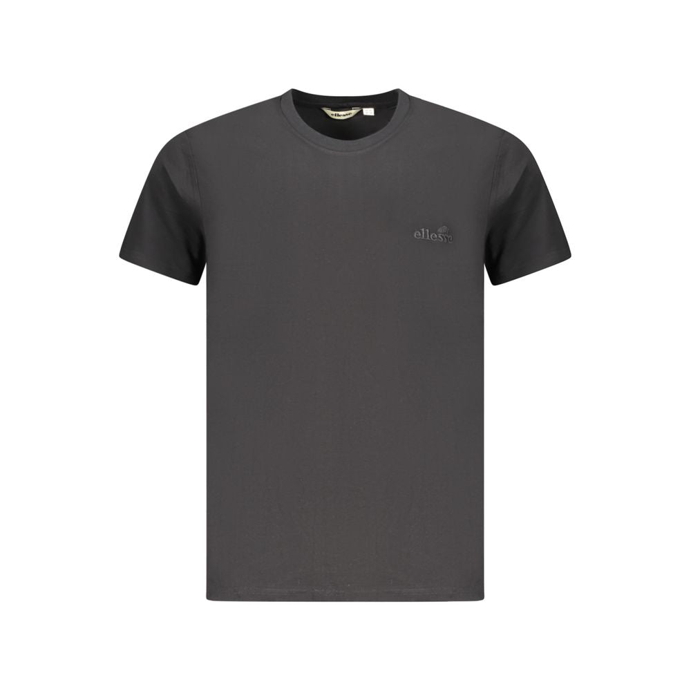 Ellesse Black Cotton Men T-Shirt