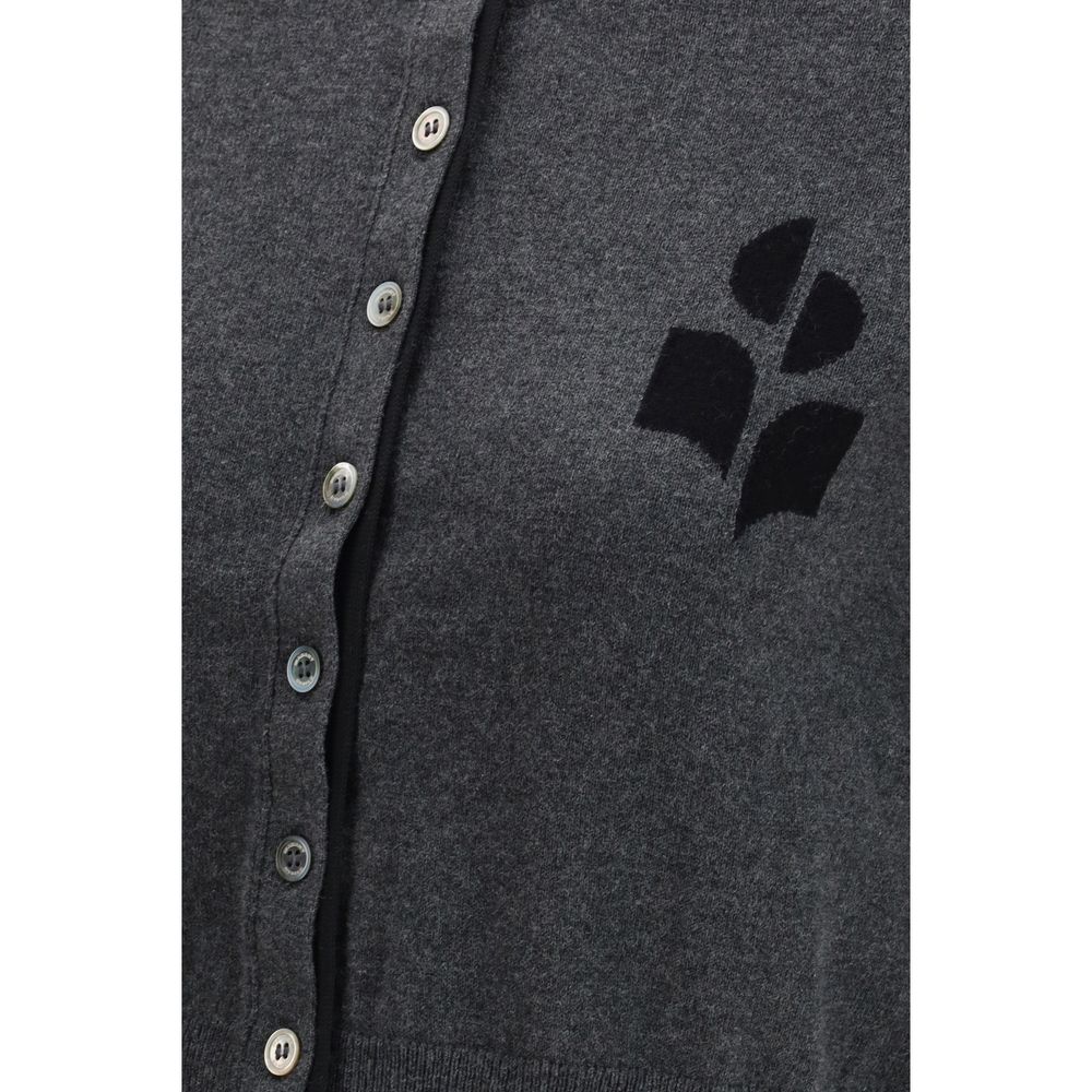 Isabel Marant Étoile Gray Cotton Cardigan