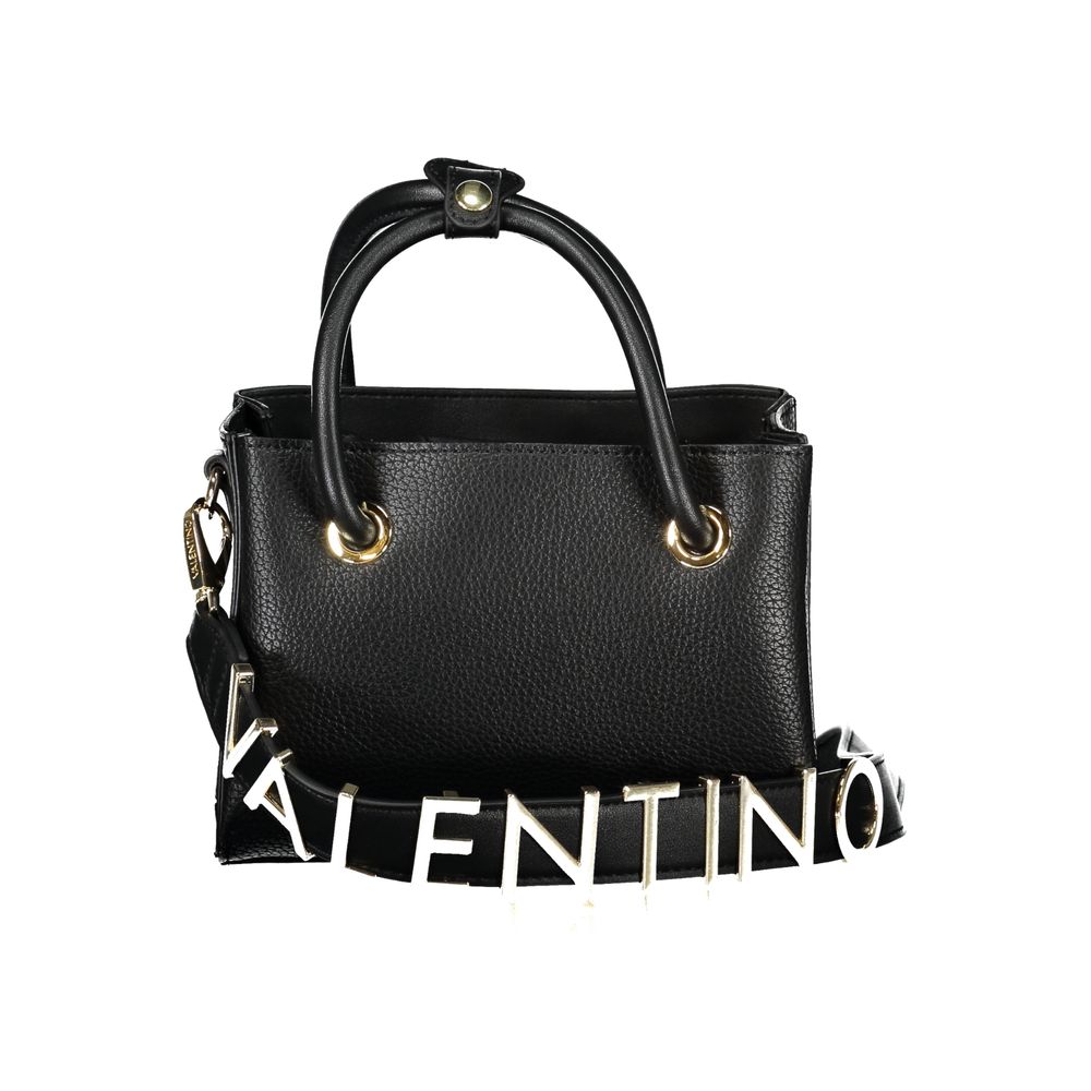 Mario Valentino Nero Polyurethane Women Handbag LUNESCAPE