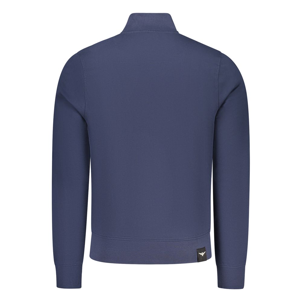 Accademia Militare Blue Cotton Men's Sweatshirt