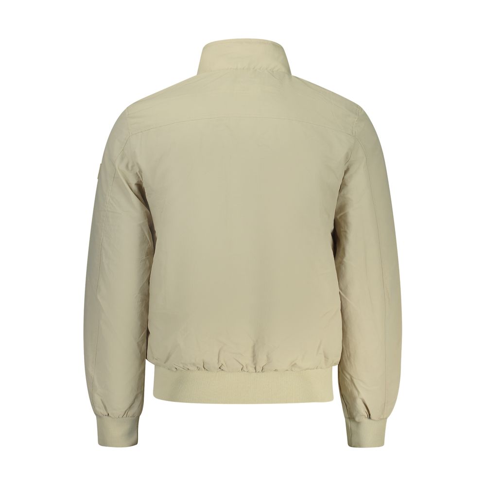 U.S. Grand Polo Beige Polyester Men's Jacket