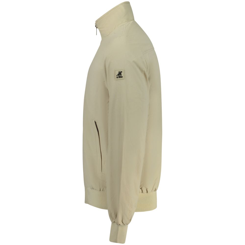 U.S. Grand Polo Beige Polyester Men's Jacket