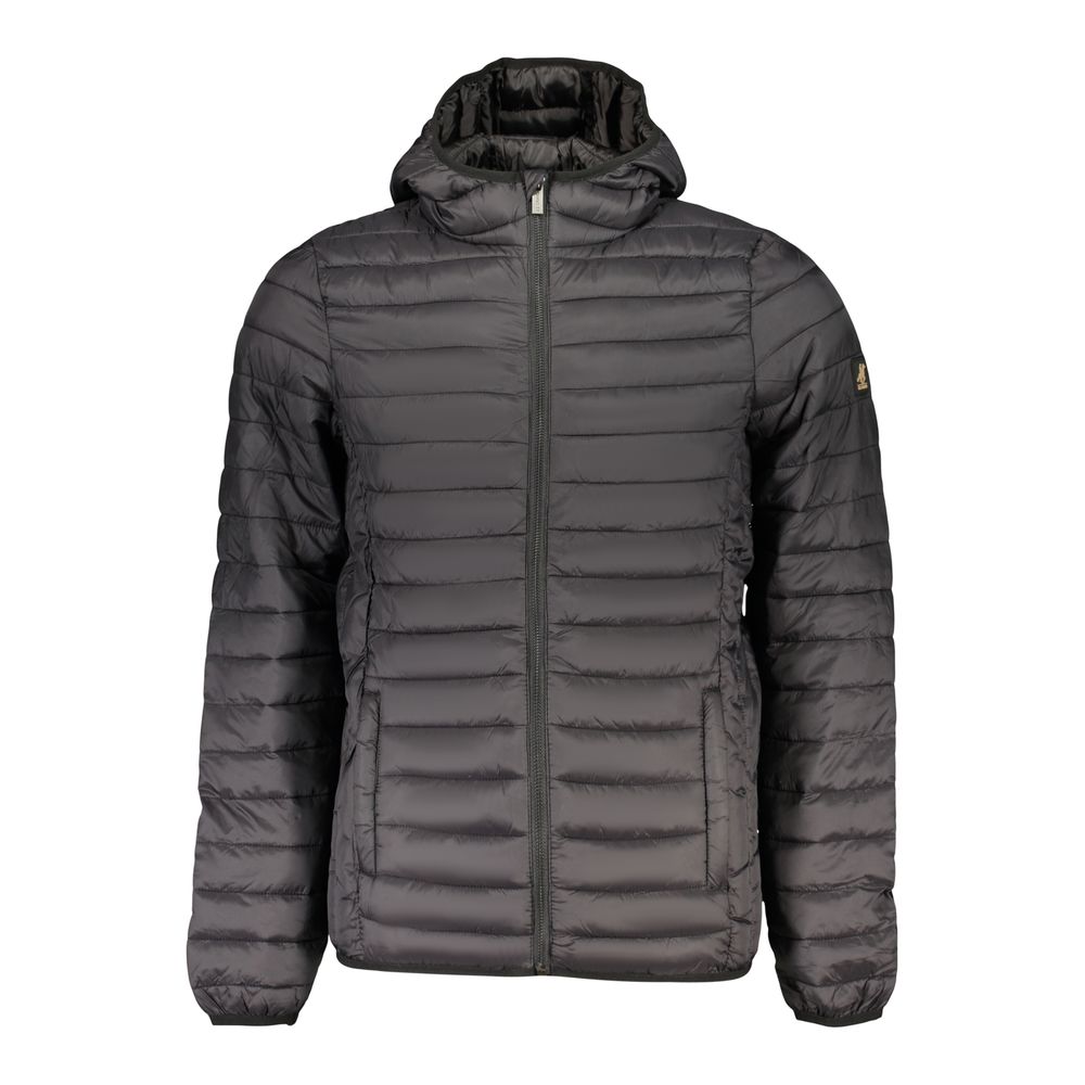 U.S. Grand Polo Black Polyester Men's Jacket