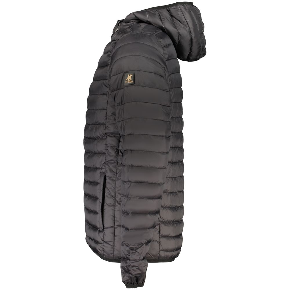 U.S. Grand Polo Black Polyester Men's Jacket