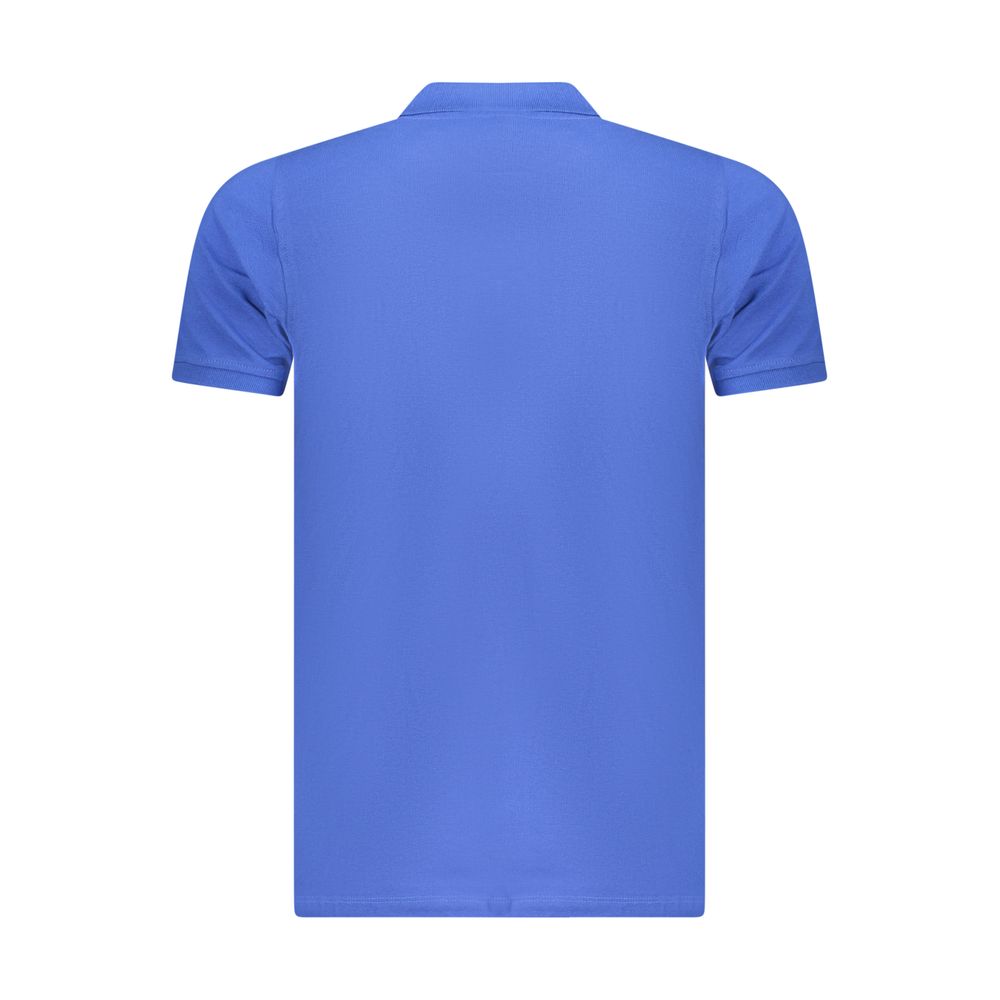 Norway 1963 Blue Cotton Polo Shirt LUNESCAPE