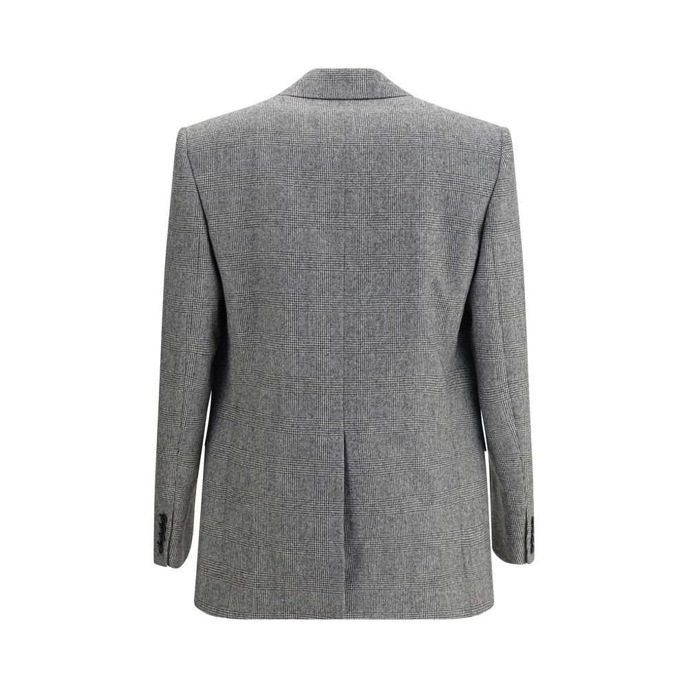 Saint Laurent Gray Wool Clothing LUNESCAPE