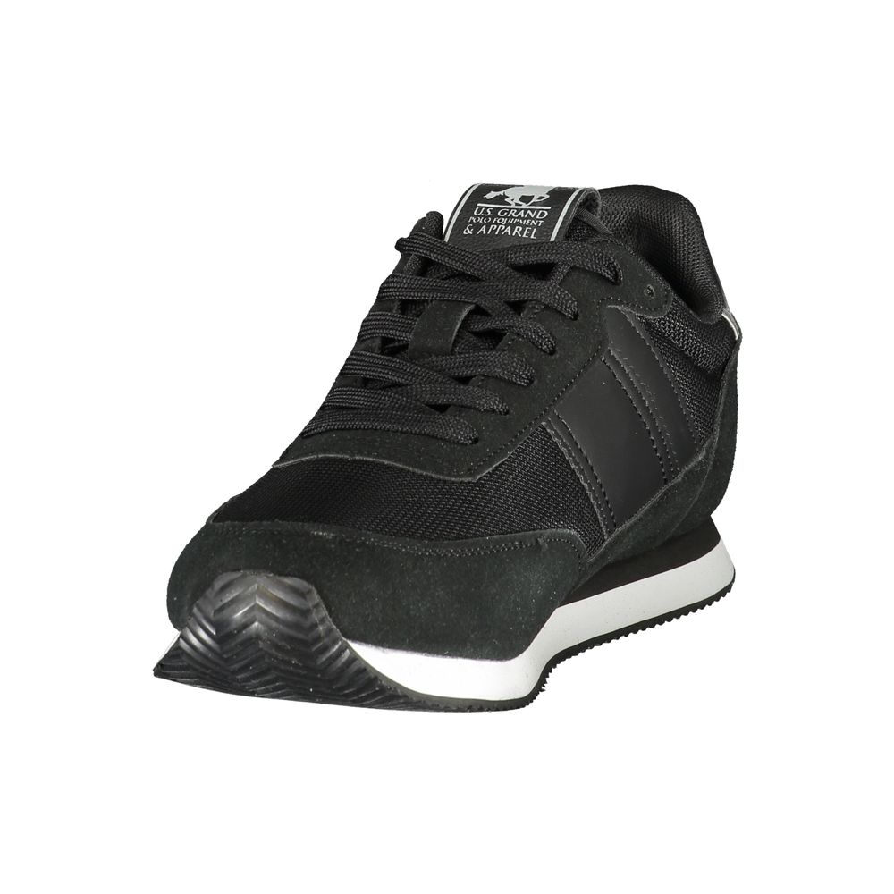 U.S. Grand Polo Nero Polyester Men's Sneaker