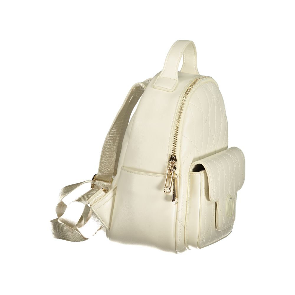 Mario Valentino Bianco Polyurethane Women's Backpack