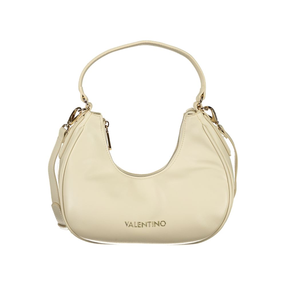 Mario Valentino Beige Polyethylene Handbag LUNESCAPE