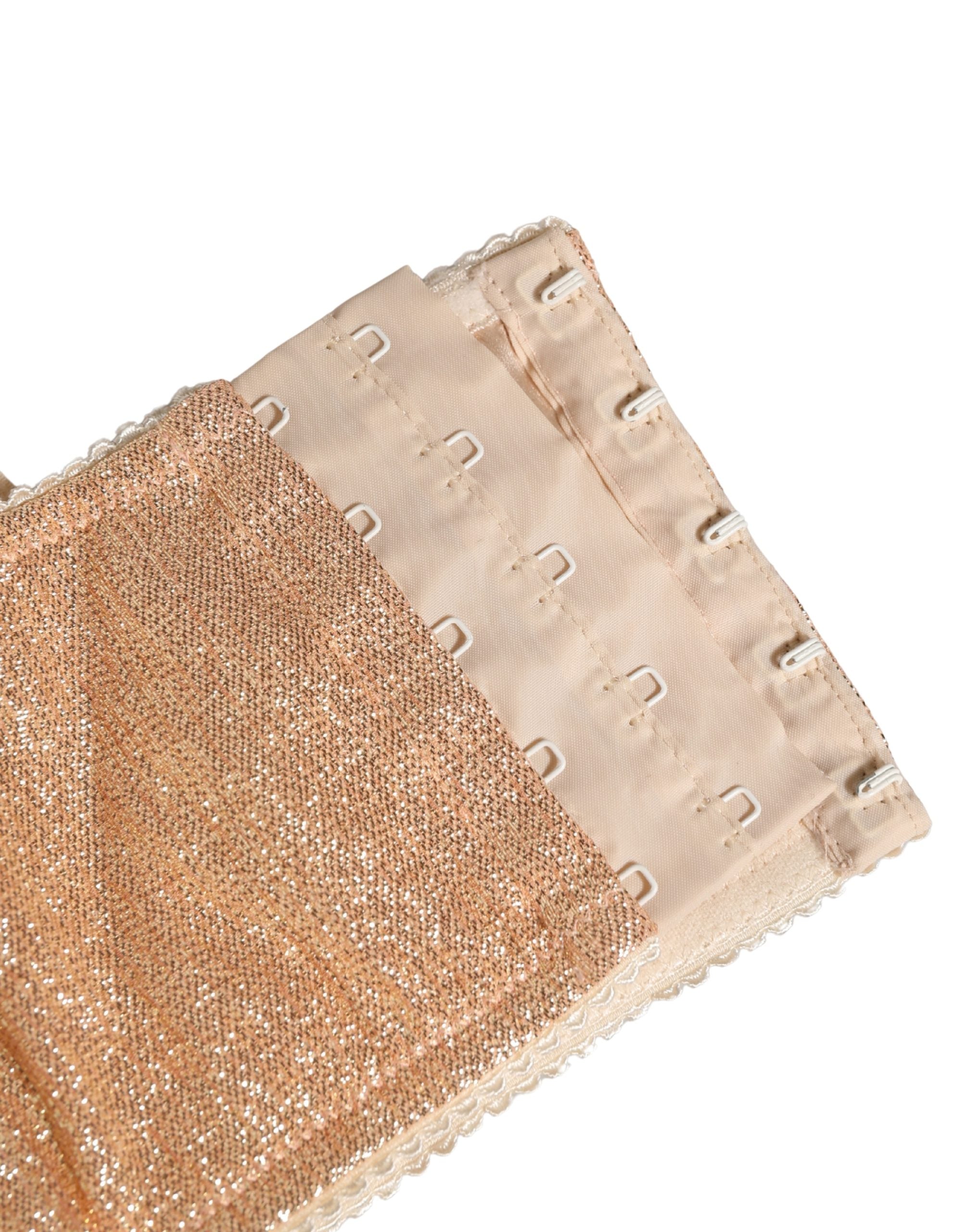 Dolce & Gabbana Beige Semi-Pad Underwire Balconette Bra Underwear