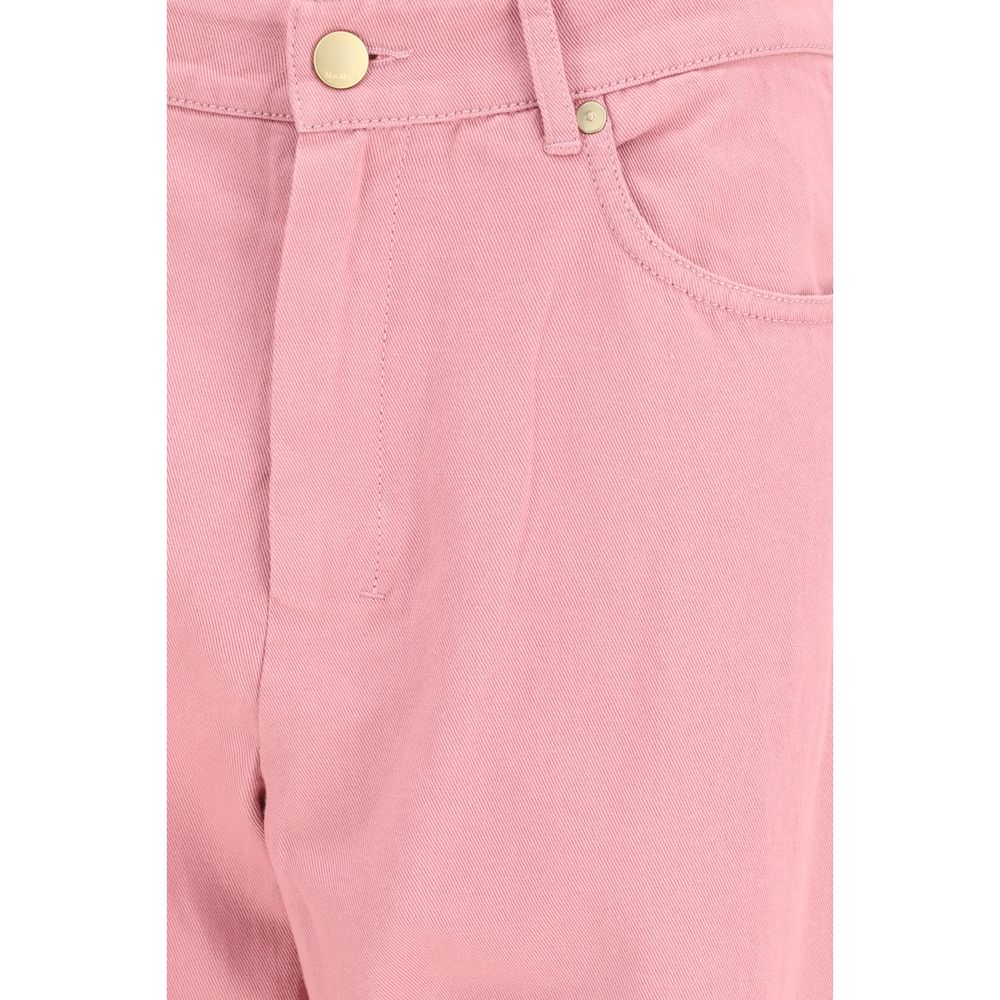 'S Max Mara Multicolor Cotton Casual Pants