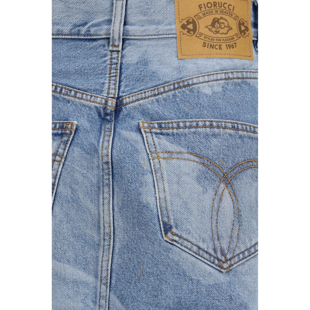 Fiorucci Blue Denim Skirt