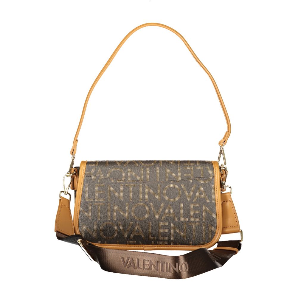 Mario Valentino Brown Polyurethane Women's Bag