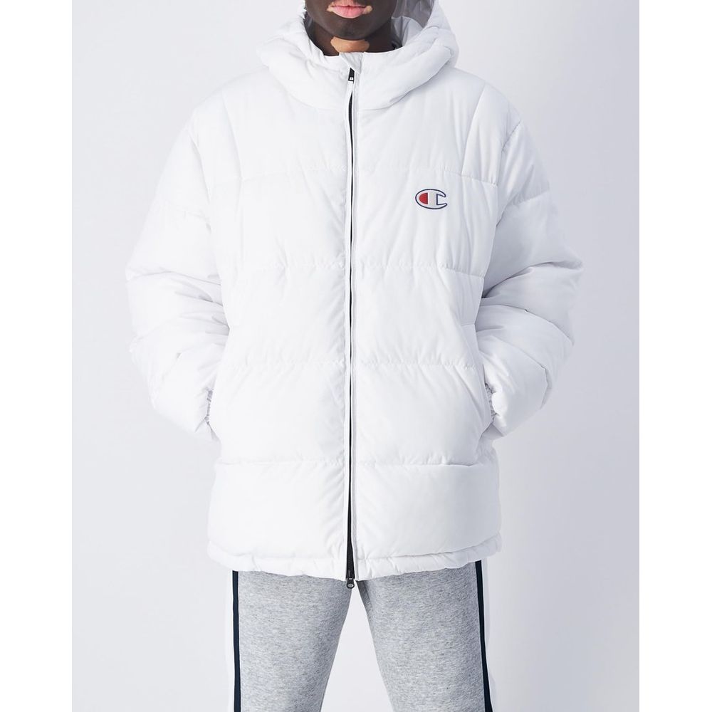 Champion White Polyester Parka