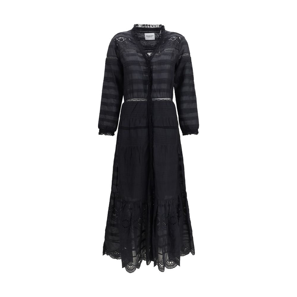 Isabel Marant Étoile Black Cotton Casual Dress
