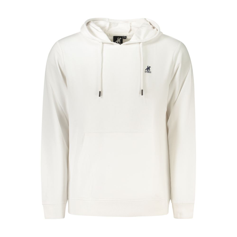 U.S. Grand Polo White Cotton Men Sweatshirt