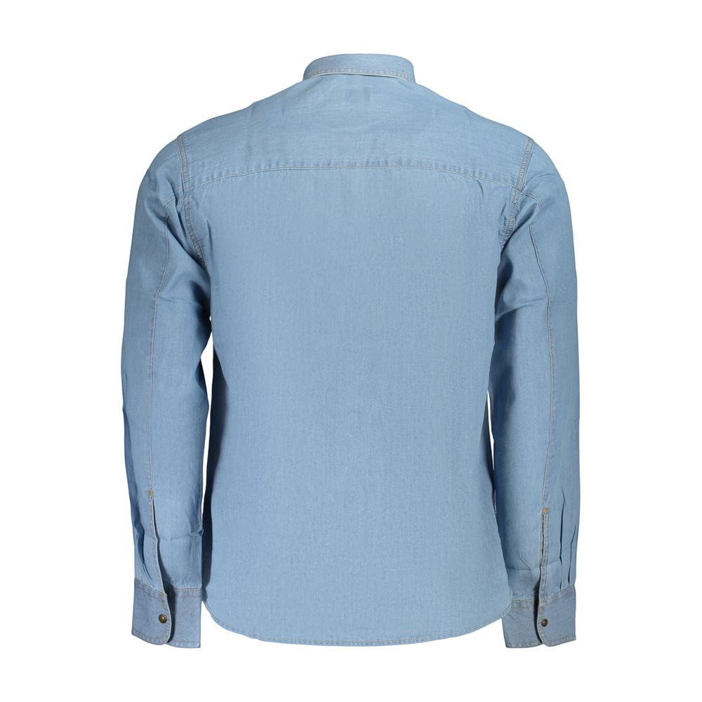 U.S. Grand Polo Azzurro Cotton Mens Shirt