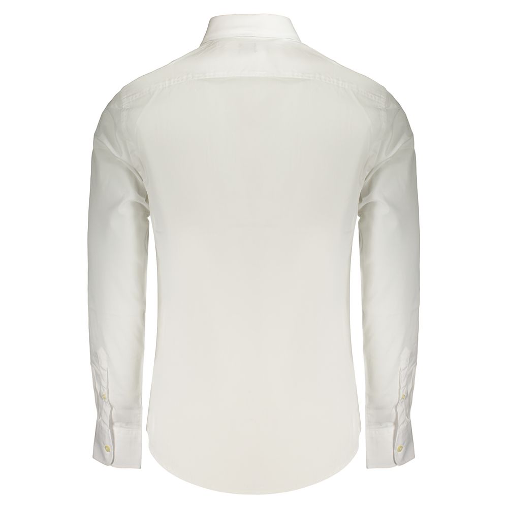 U.S. Grand Polo Bianco Cotton Men's Shirt