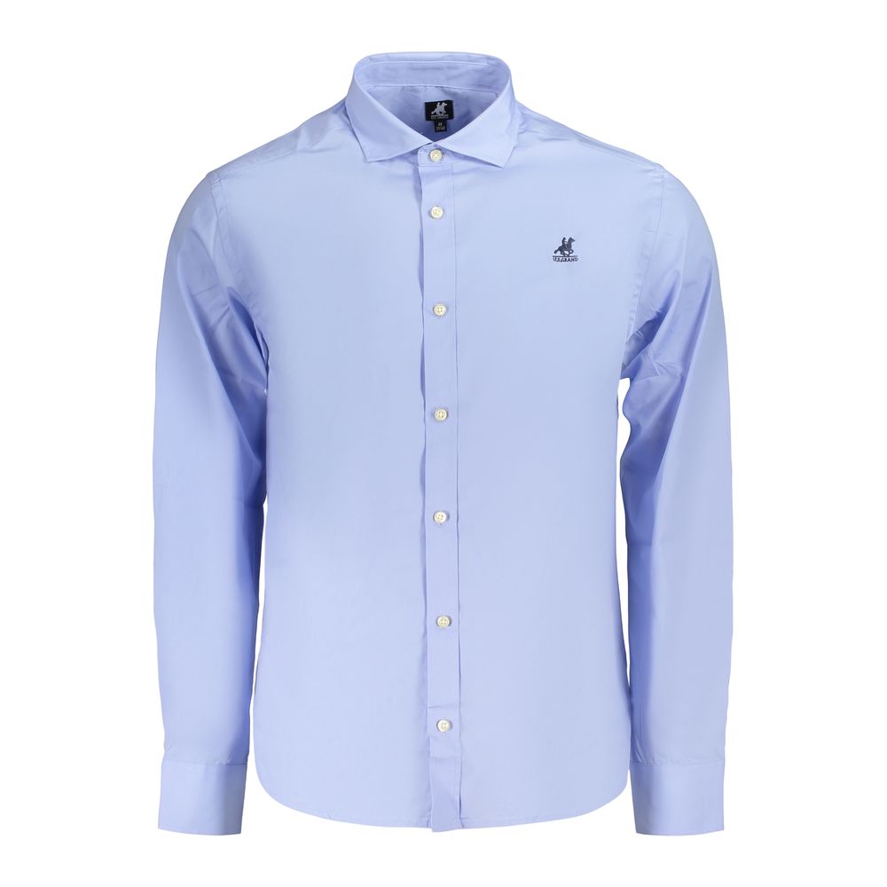 U.S. Grand Polo Azzurro Cotton Men's Shirt