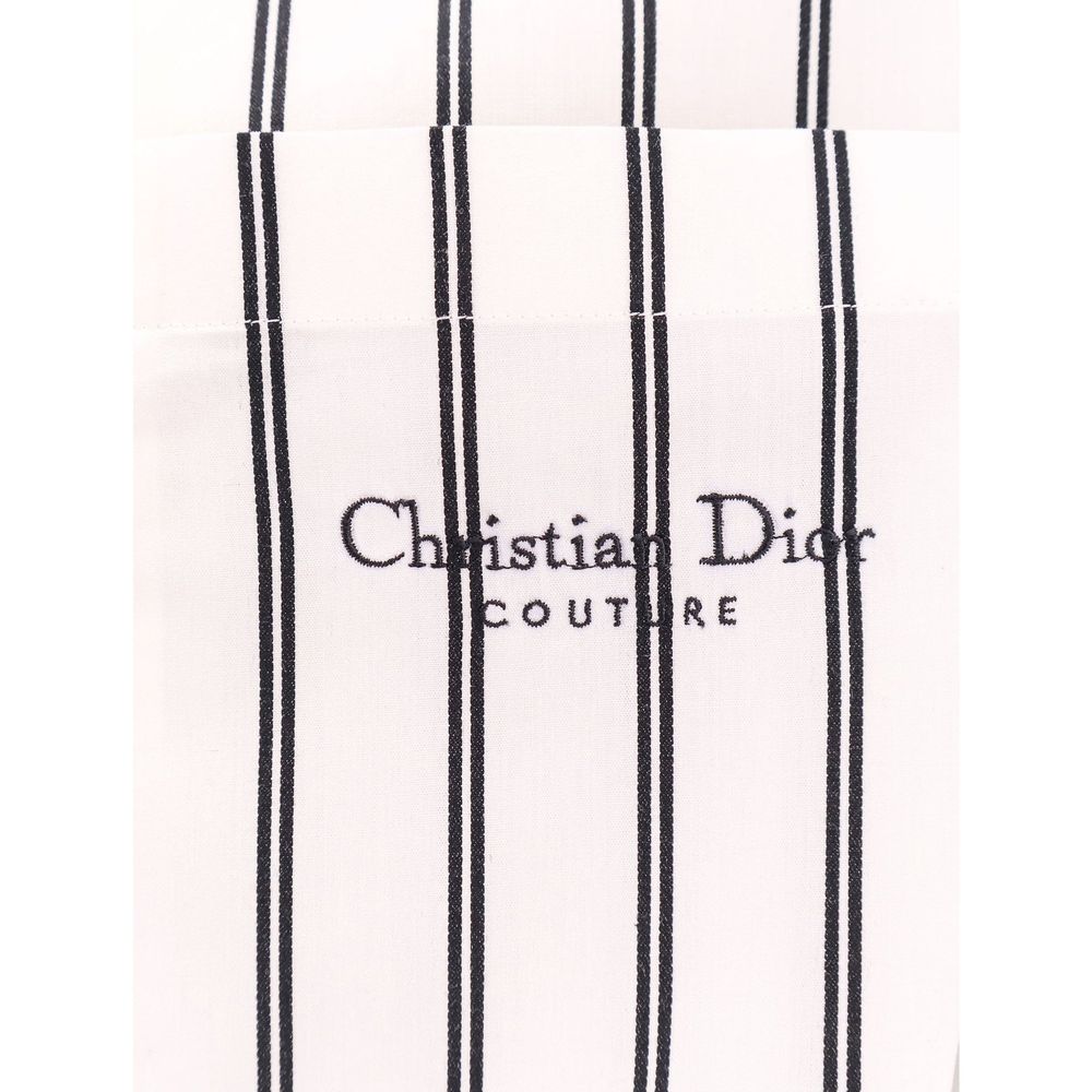 Dior White Cotton Dress Shirt