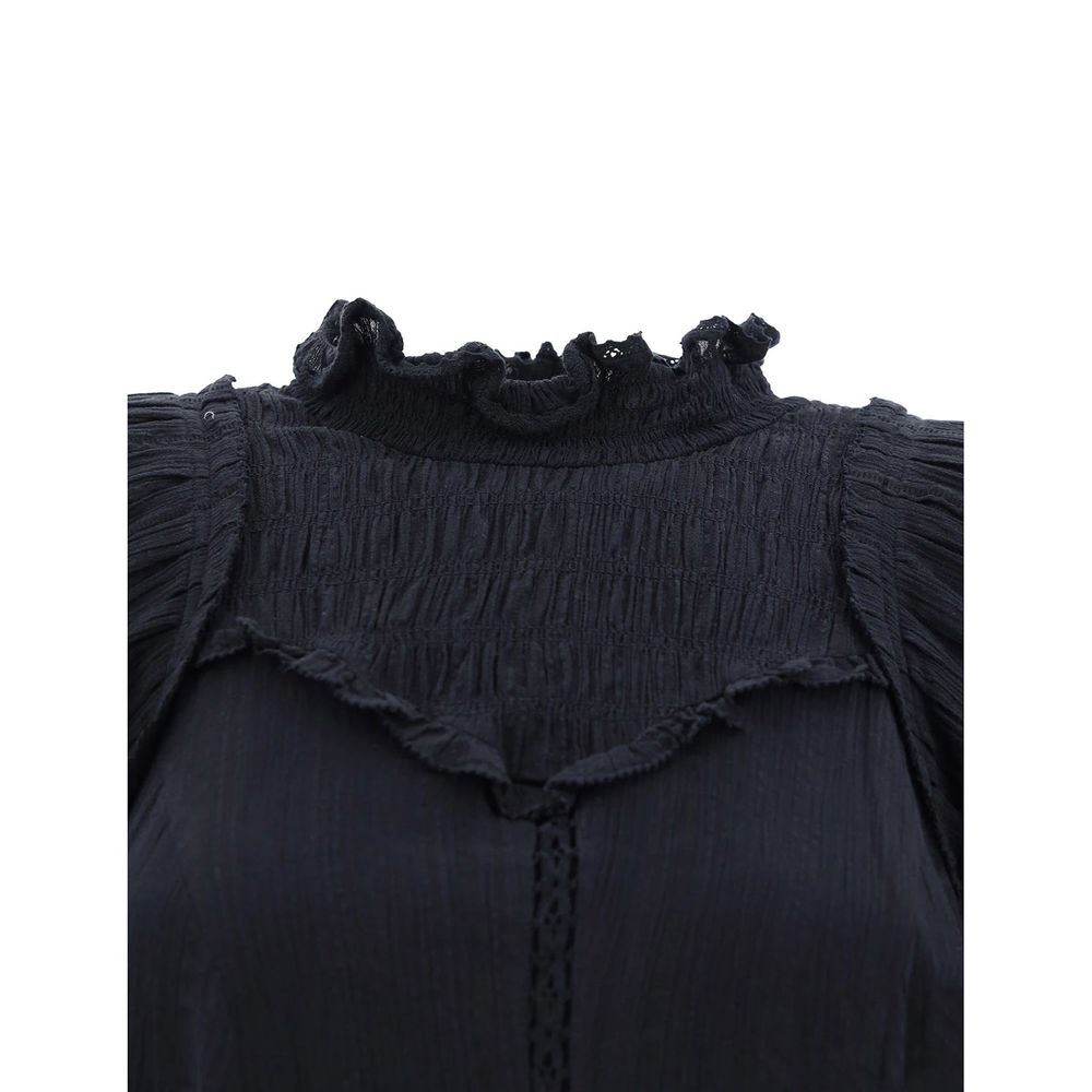 Isabel Marant Étoile Black Cotton Casual Dress