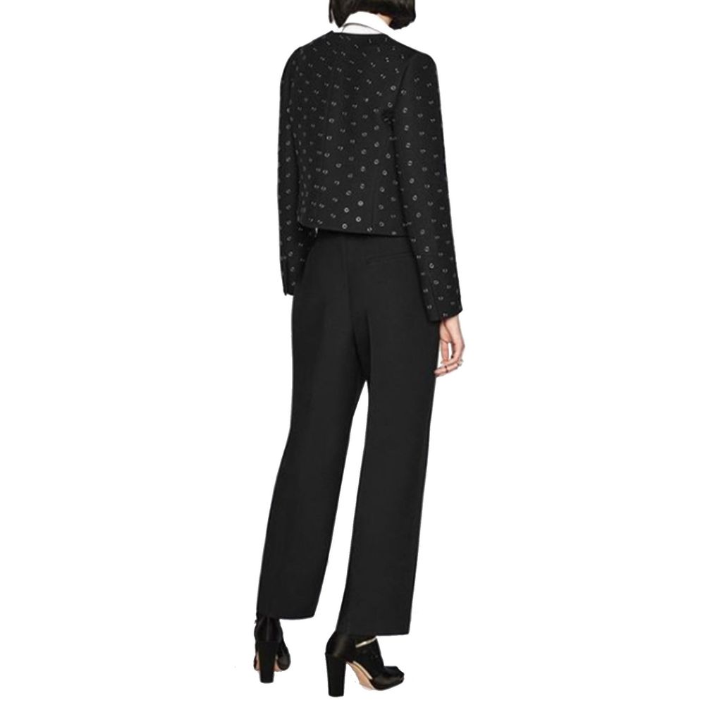 Dior Black Wool Dress Pants