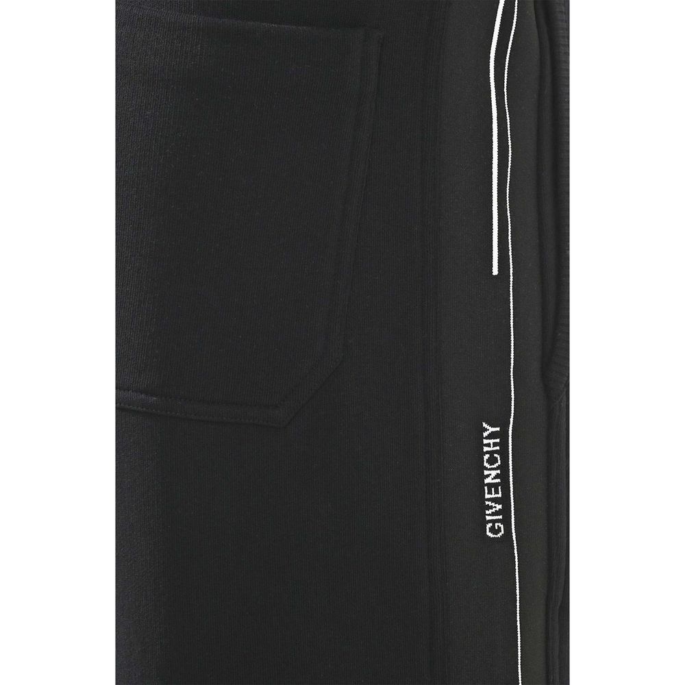 Givenchy Black Cotton Joggers (Workout Pants)